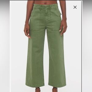 Pistola Sophia Stretch Cotton Wide Leg Ankle Pants